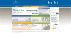 Desktop Screenshot of advisor.equitable.ca
